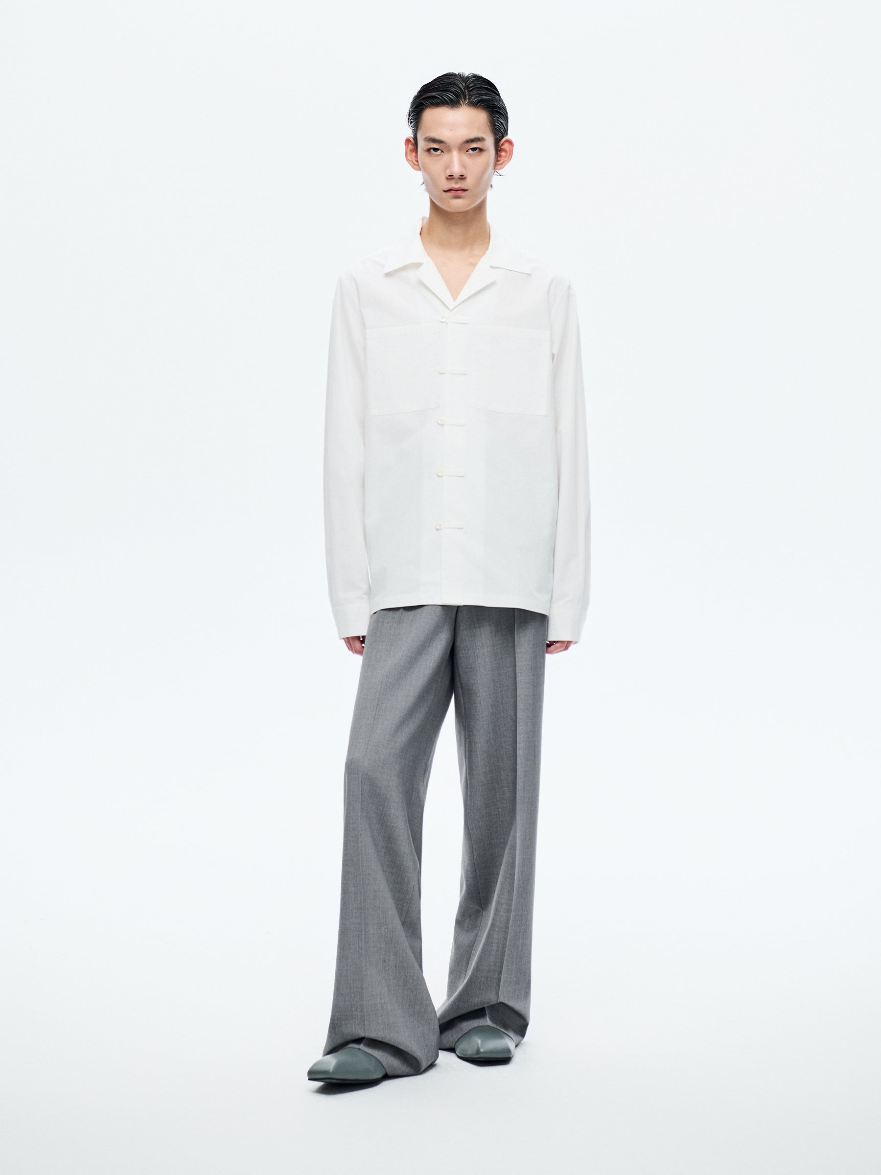 OFF-WHITE CUBAN COLLAR SHIRT