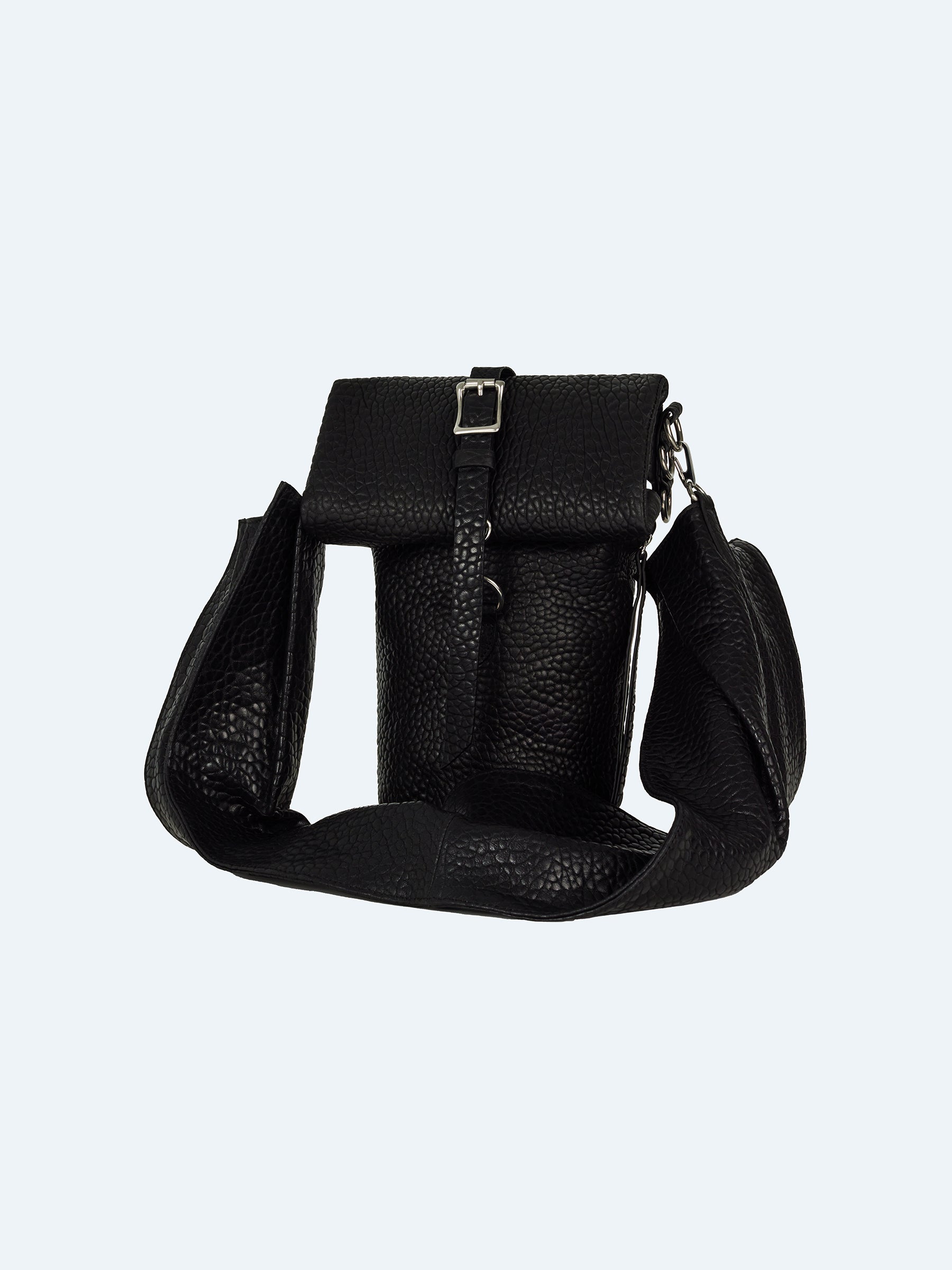 SEAN SUEN × HANKAO FOLDED LEATHER BAG