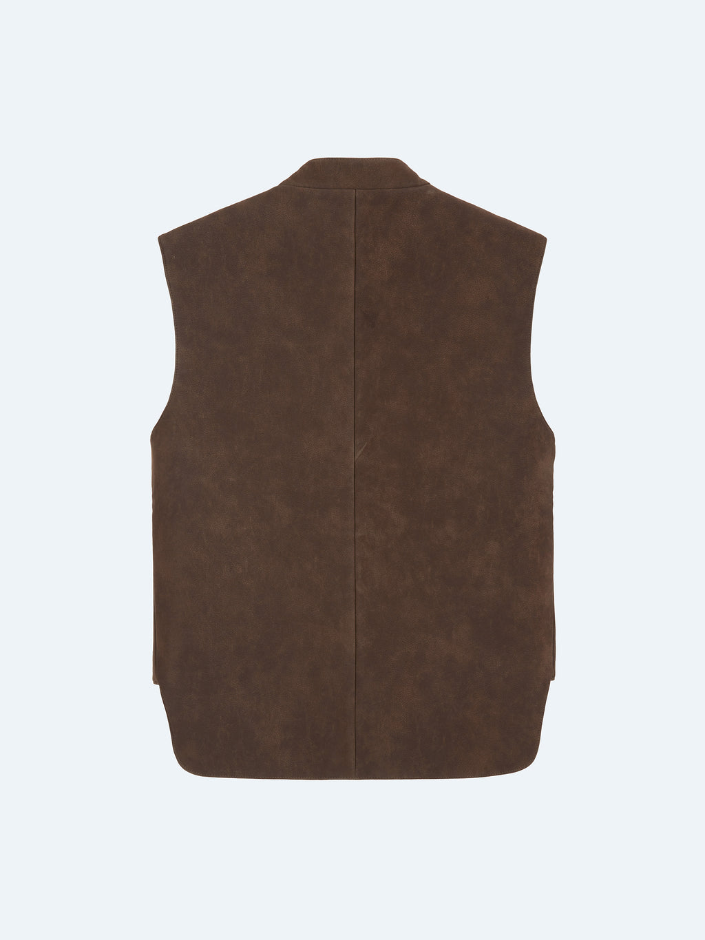 BROWN SUEDE VEST