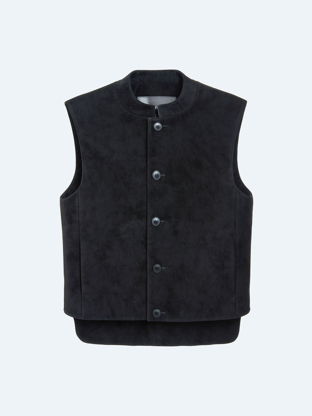 BLACK SUEDE VEST