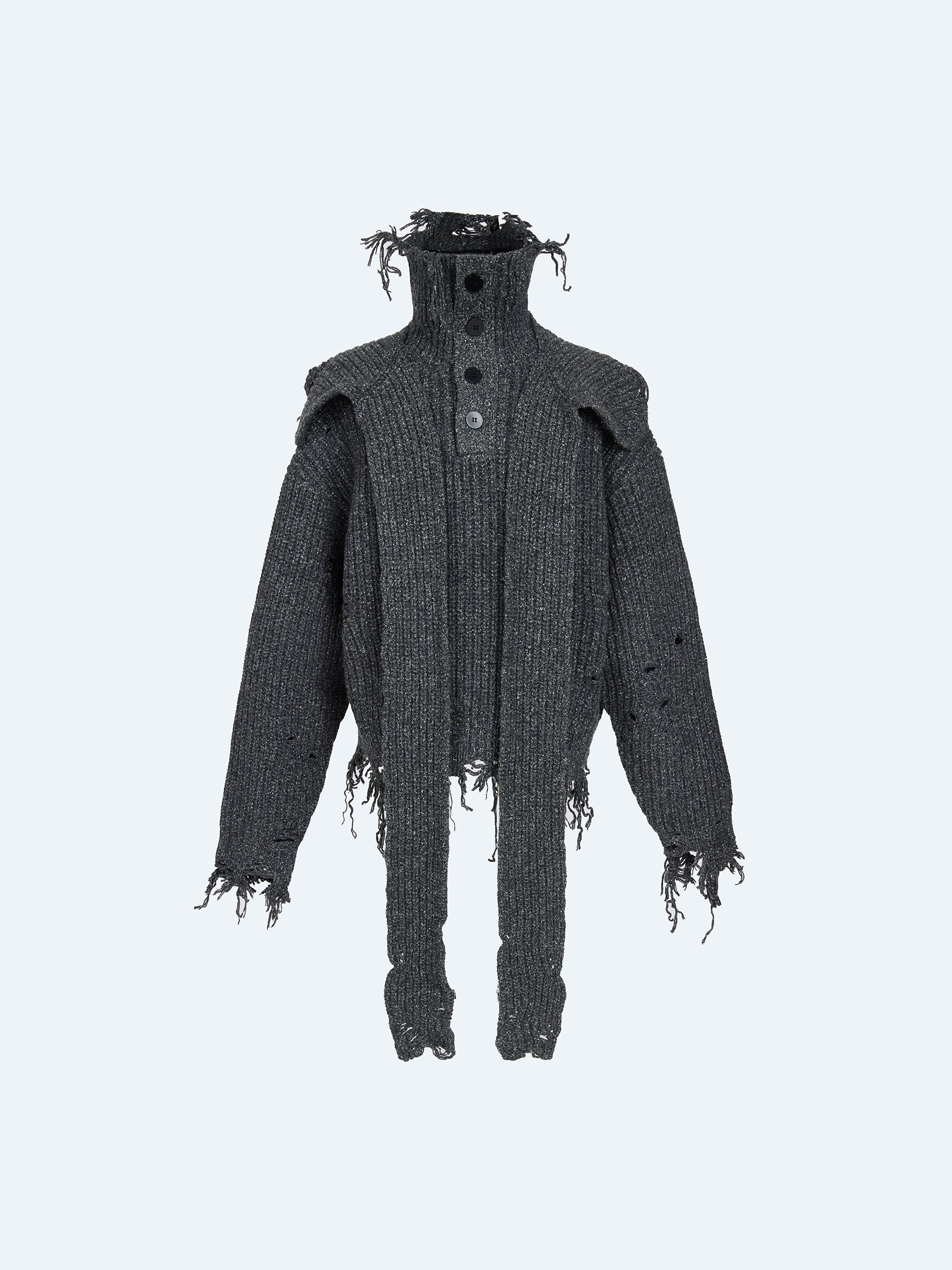 APRICOT WOVEN TEXTURED KNIT CARDIGAN – SEAN SUEN