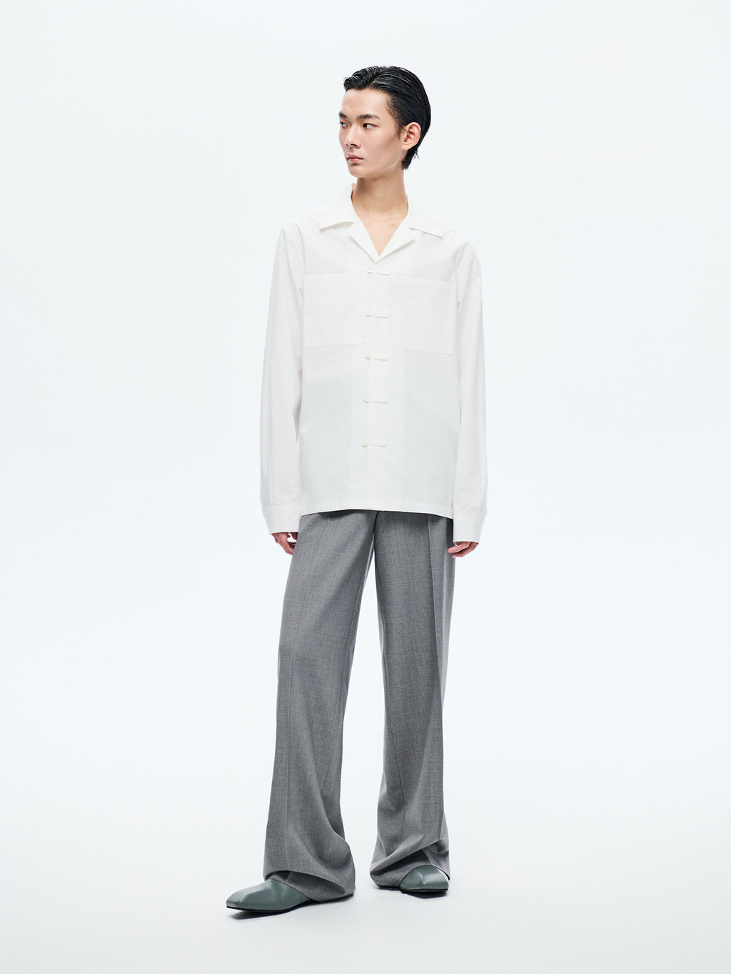 OFF-WHITE CUBAN COLLAR SHIRT