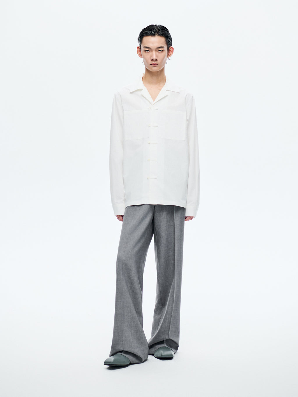 OFF-WHITE CUBAN COLLAR SHIRT