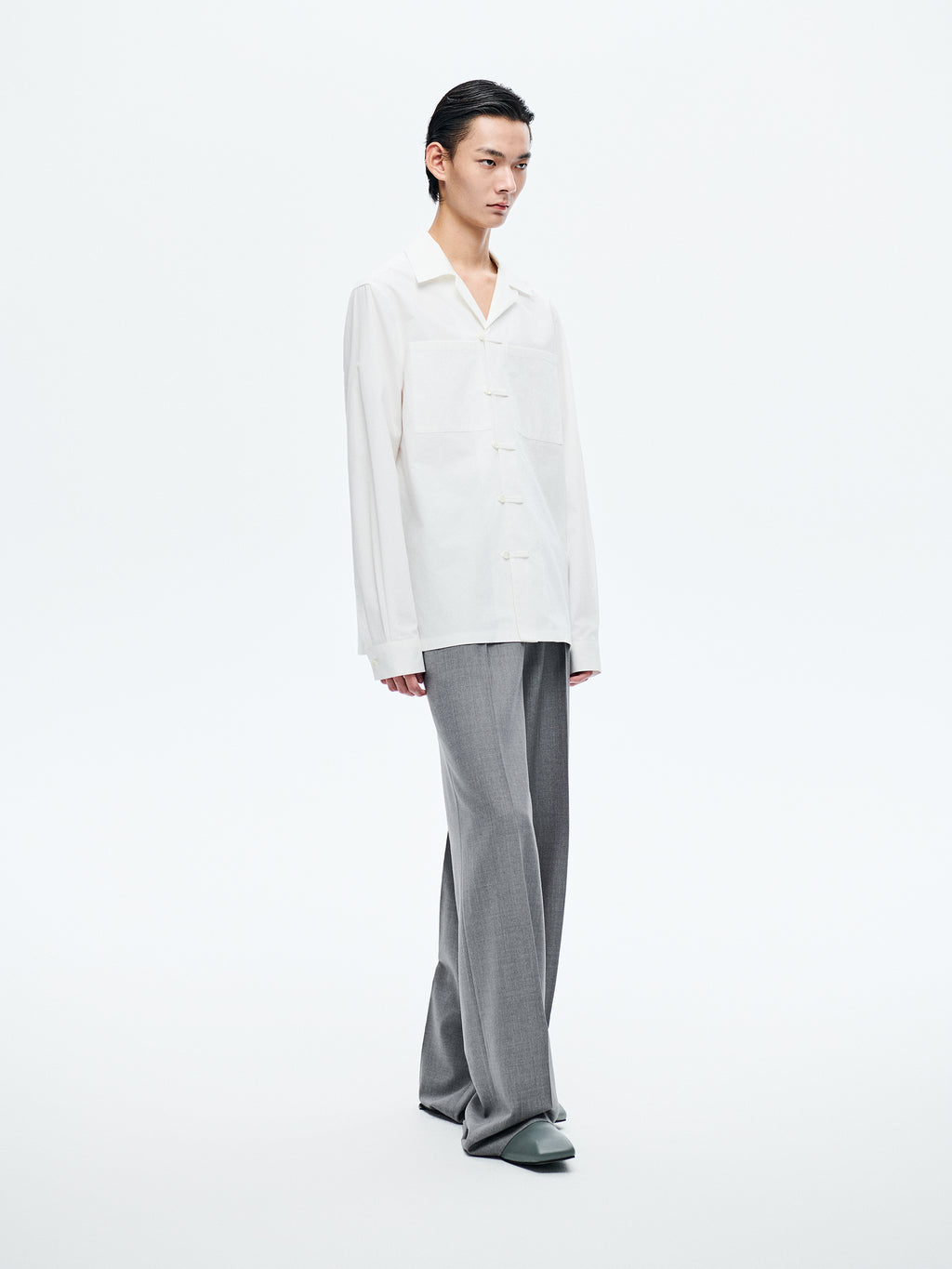 OFF-WHITE CUBAN COLLAR SHIRT